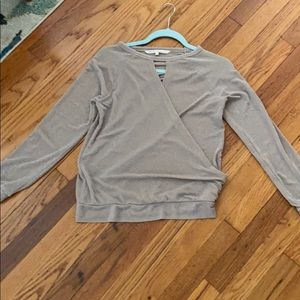 Rachel Roy gold shimmer top